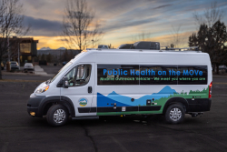Photo of public health van