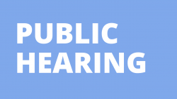 Public Hearing