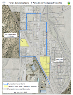 Map of Tumalo Commercial District