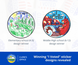2026 "I Voted" Sticker Contest Winners