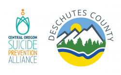 Deschutes County and Suicide Prevention Awareness logo