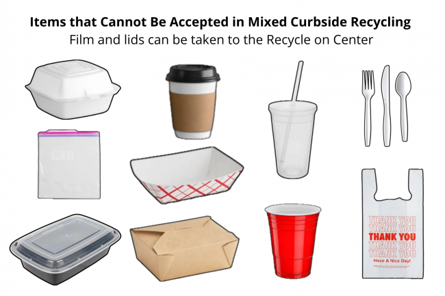 Not in mixed recycling